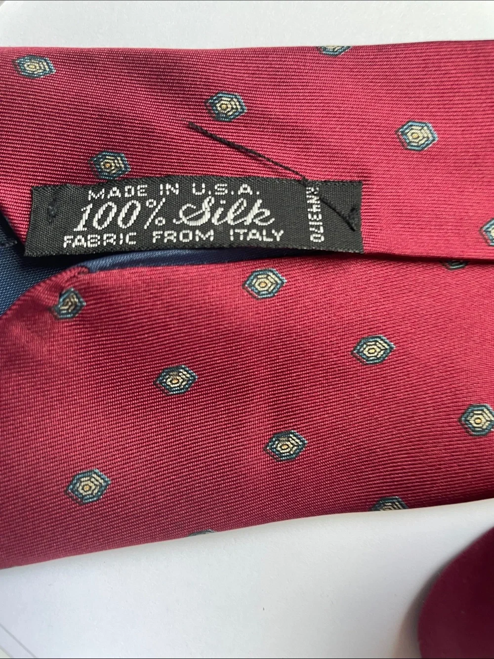 VTG G BEENE SILK TIE